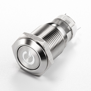 16mm Sicherheit zuerst mit 110-V-Not-Stopp-Drucktastenschalter Vielseitige DPDT-Drucktasten schalter mit Leiterplatte montage - Product Image 6