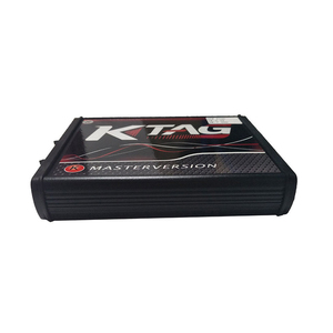 Versión DE LA UE para KTAG V7.020 V2.25 2,23 tablero rojo Auto ECU herramientas de programación sin limitación de tokens lector de código de plástico