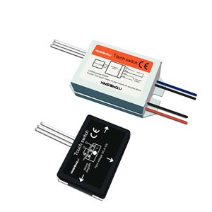 光制御のためのAC170-240V高電圧シングルボタンタッチスイッチ - Product Image 2