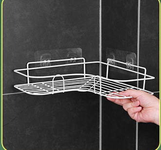 Triangulaire Blanc + 2 bandes adhésives double face