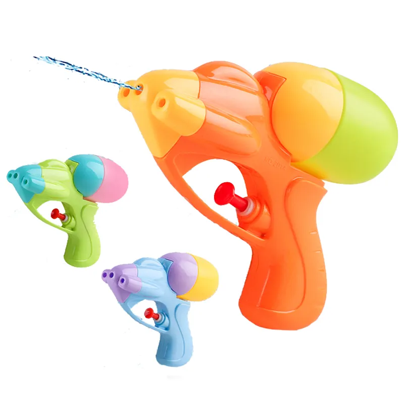 QS prezzo a buon mercato Mini bambini colorati estate gioco di tiro giocattoli per bambini regalo 3 colori plastica di piccole dimensioni all'aperto pistola ad acqua giocattoli