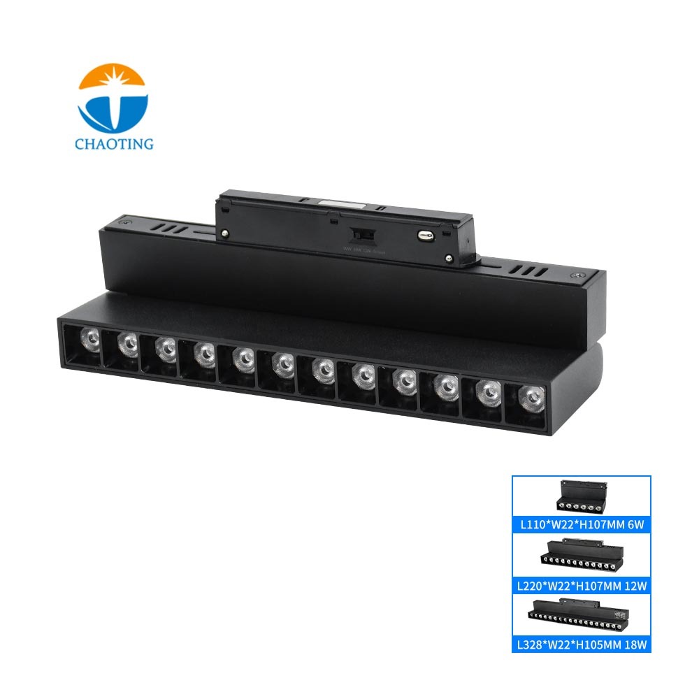 Projecteur à grille pliable noir et blanc-Rotat
