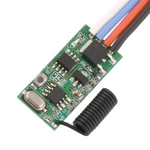 Universal Wireless 433 Mhz DC 3.6V-24V 2A <strong>Remote</strong> <strong>Control</strong> Switch 433Mhz 1 CH RF Relay Receiver LED Light Controller With Antenna