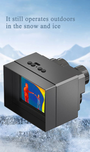 Monocular térmico de mano con detección de calor, pantalla de visualización de 2,3 pulgadas, cámara de visión nocturna con imagen térmica con lente óptica 7X - Product Image 4