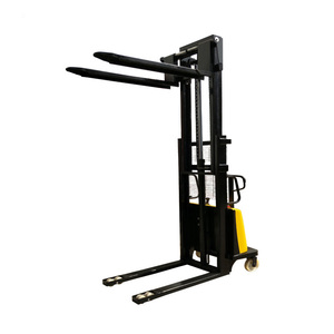 Nuova condizione 3000mm elettrico Pallet Stacker elettrico elettrico alimentato a mano motore a corrente continua facile carico e scarico sollevatore Stacker - Product Image 5