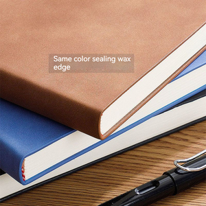 Amostra grátis Notebook Impressão vinculativo personalizado Diário Planejador agenda diário organizador Couro Notebook Para Presentes