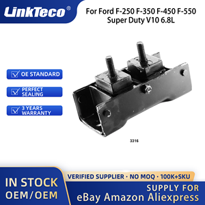 Linkteco 3PCS <strong>Trans</strong>. Mount &amp; Engine Motor Mounts Set For Ford F-250 F-350 F-450 F-550 Super Duty V10 6.8L 2008-2017 7C3Z-6068-CA - Product Image 5