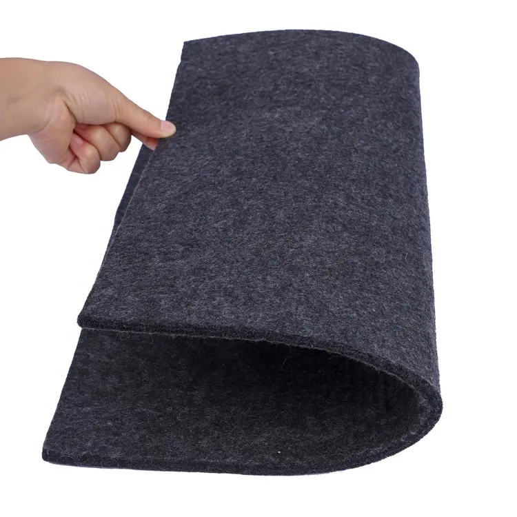 100% Sinh Thái Thân Thiện Không Dệt Tái Chế Pet Felt Nhà Máy