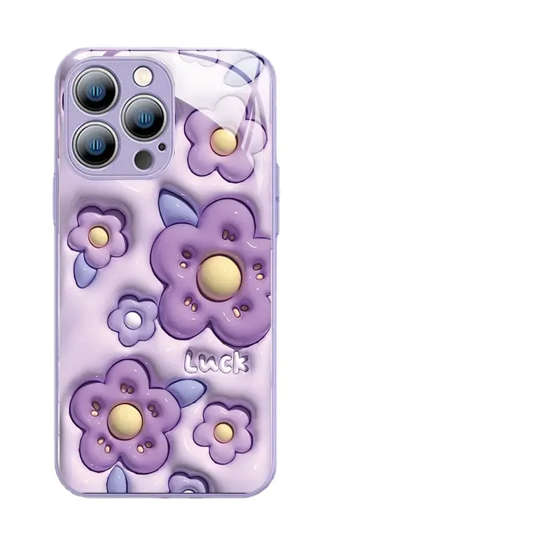 Custodia per telefono con simpatico cartone animato creativo bella copertina per Iphone 15 Pro Max 14 13 12 11 X Xs ragazza popolare custodia trasparente