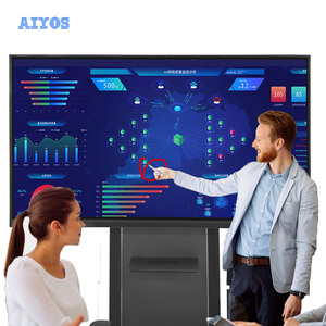 Smart Tv con pantalla táctil interactiva lcd de 85 pulgadas, tablero inteligente educativo de tv inteligente con sistema dual - Product Image 3