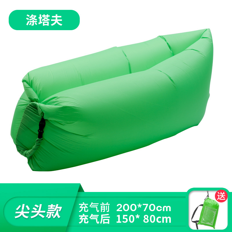 Solid green polyester