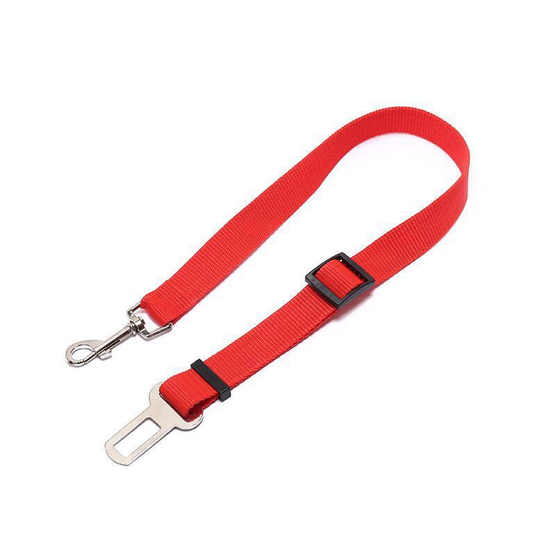 Ceinture de sécurité rouge - réglable