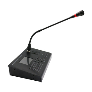 IP Network Public Address <strong>System</strong> <strong>Intercom</strong> Call Station Desktop Paging Microphone