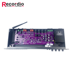 GAX-G500 profissional ktv pré-amplificador casa usb, entrada de fibra ótica, processador de áudio de desempenho de conferência