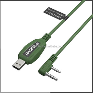 Baofeng cavo di programmazione USB K tipo PL2303 Chip Driver supporto gratuito Windows 11 per UV-21 UV-17 Pro UV-18 Quansheng Ham Radio - Product Image 3