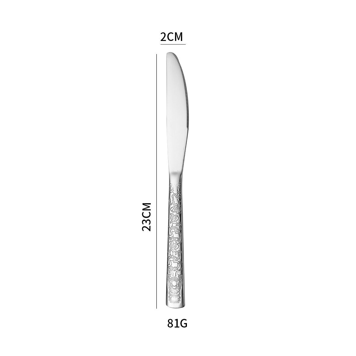 Cuchillo de plata