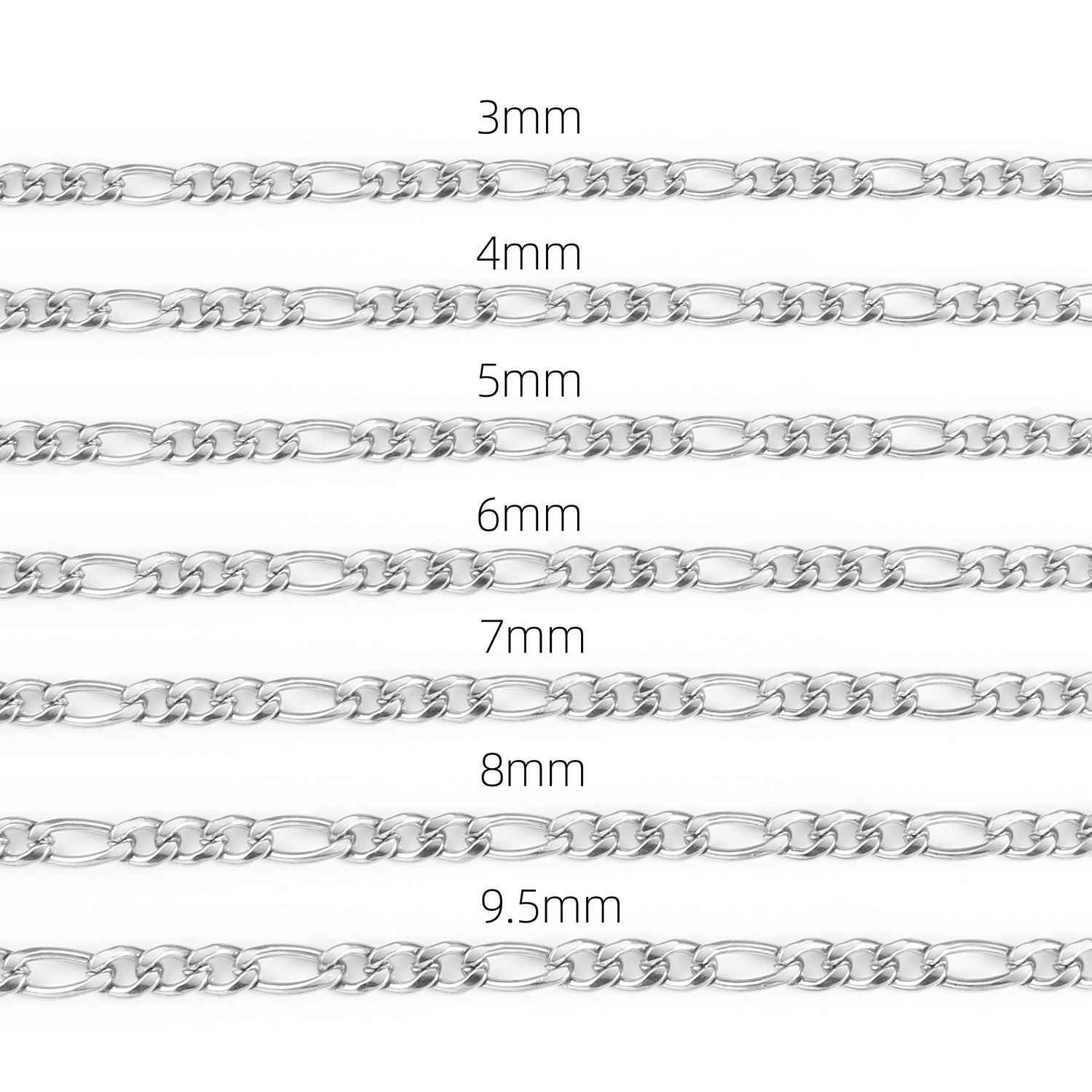 Silver-4mm