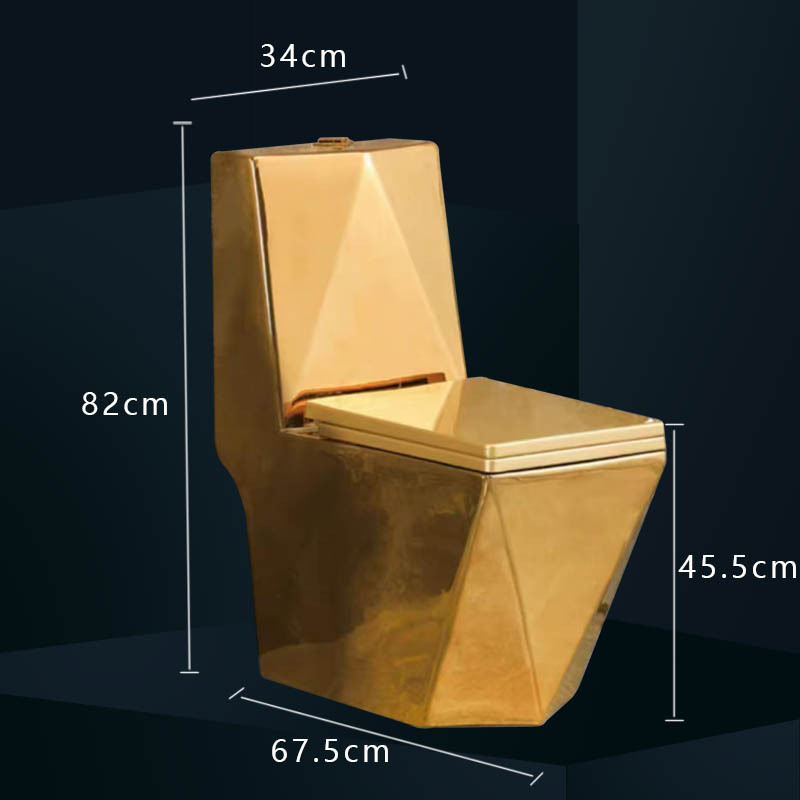 Toilette diamant en or pur modèle L 3-00