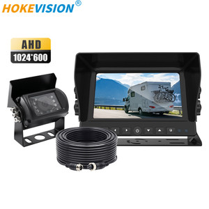 Factory Price 1080P / 720P AHD Car Reverse Camera IPS Screen Color <strong>Monitor</strong> with Backup Side View Camera for Truck RV Van Trailer - Product Image 1