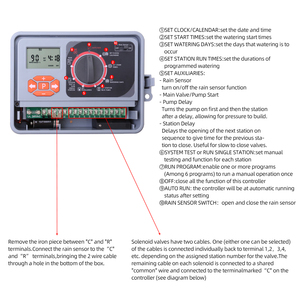 Presa di fabbrica Aqualin automatico controllo di irrigazione digitale in plastica rubinetto da giardino programmatore Timer esterno WIFI tubo automatico - Product Image 6