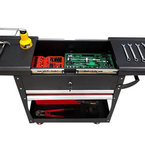 宣荣顶滑轨2抽屉工具箱滚轮重型工具柜 - Product Image 5