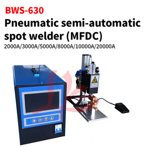 Mini DC Spot Welding Machine Pneumatic Semi-Automatic Intermediate Frequency Spot <strong>Welder</strong> for Copper Wire Harness Metal Brass