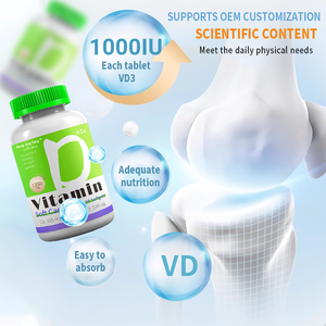 Hoogwaardige Calcium-En Vitamine D-Tabletten Voor Volwassenen Die Effectief Zijn Bij Het Verlichten Van Osteoporose Bij Mensen Van Middelbare Leeftijd En Ouderen - Product Image 3