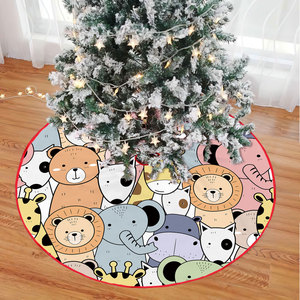 Neue Weihnachts baum Kleid Cartoon Katzen Weihnachts dekorationen Explodierte Weihnachts zubehör