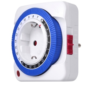 Interruttore Presa Timer di 15 Minuti a 24 Ore 125V Presa Timing Regolatore di Tempo Automaticamente Accendere Off Elettrodomestici