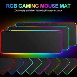 Wholesale <strong>Mouse</strong> Pad Large LED Luminous <strong>Keyboard</strong> Pad RGB <strong>Mouse</strong> Pad Game Thickened Colorful Light Table Mat - Product Image 3