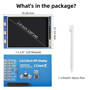 Пользовательский <span class=keywords><strong>2</strong></span>,8 ''TFT SPI 320*240 сенсорный ЖК-модуль <span class=keywords><strong>2</strong></span>,8 дюймов <span class=keywords><strong>Raspberry</strong></span> <span class=keywords><strong>Pi</strong></span> дисплей - Product Image 6