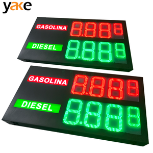 Remote control 7 segment 4 digit led numerische anzeige preis display für tankstelle - Product Image 5