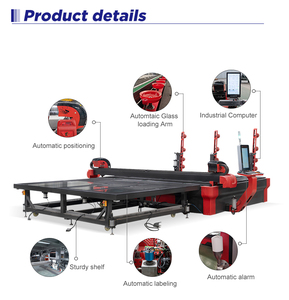 CNC自動ガラス切断機インテリジェントローディングカッティングブレーキングガラス切断 - Product Image 2