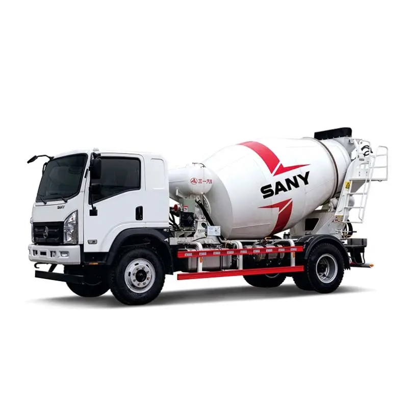 Sıcak satış Sany/Howo 12m3 rekabetçi fiyata çimento beton mikseri kamyon pompası araç kullanılır