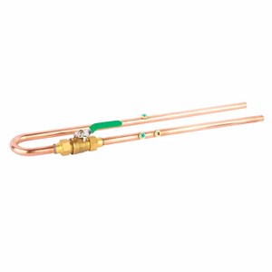 U-Type Medical Gas Ball Vave With Extensions Line Shut-off Valves Are Cleaned for Medical Gas Use and 100% <strong>Hydrostatic</strong> <strong>Tested</strong> - Product Image 6