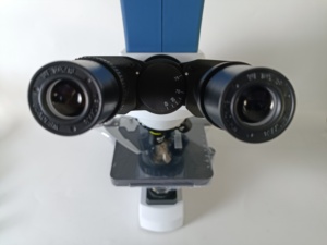 Laboratorio médico estudiante Digital óptico amplio campo ocular Alta Resolución deslizamiento binocular cabeza microscopio biológico - Product Image 3