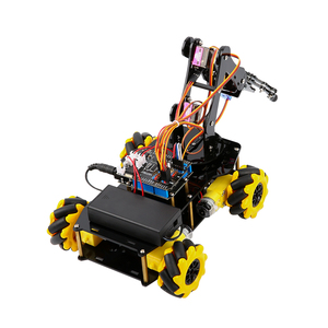 ACEBOTT Roboter auto mit mechanischem Arm Mecanum Wheels Gripper und Sensors teuerung für Arduino ESP32 STEM Projects Kit