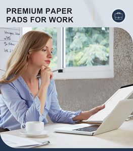 50 hojas de blocs de notas legales A4 A5 con reglas anchas, blocs de notas con líneas de 8,5x11,75 pulgadas, blocs de notas para el hogar y la Oficina - Product Image 3