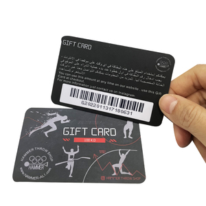 Factory Price with Barcode or Magnetic Strip Custom Business Plastic Card Printing ID Card Gift PVC Card - Product Image 2