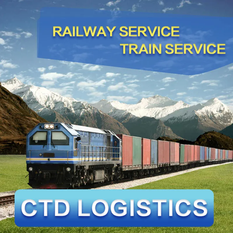 China DDP Train Shipping Delivery Service Railway Freight Forwarder To Germany/France/Spain Europe Shipping Agent Train Shipping