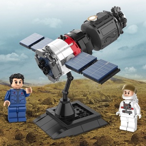 卸売ホット販売ビルディングブロックセットコスモ01宇宙船ビルディングセット子供のための教育STEMおもちゃギフト家の装飾モデル - Product Image 3