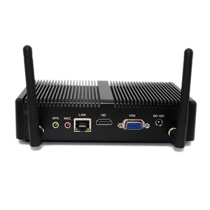 Mini servidor sin ventilador para el hogar, ordenador de escritorio de bajo coste, pc de 12v, Intel core i3 7100u i5 7200u DDR4 4K HTPC - Product Image 2