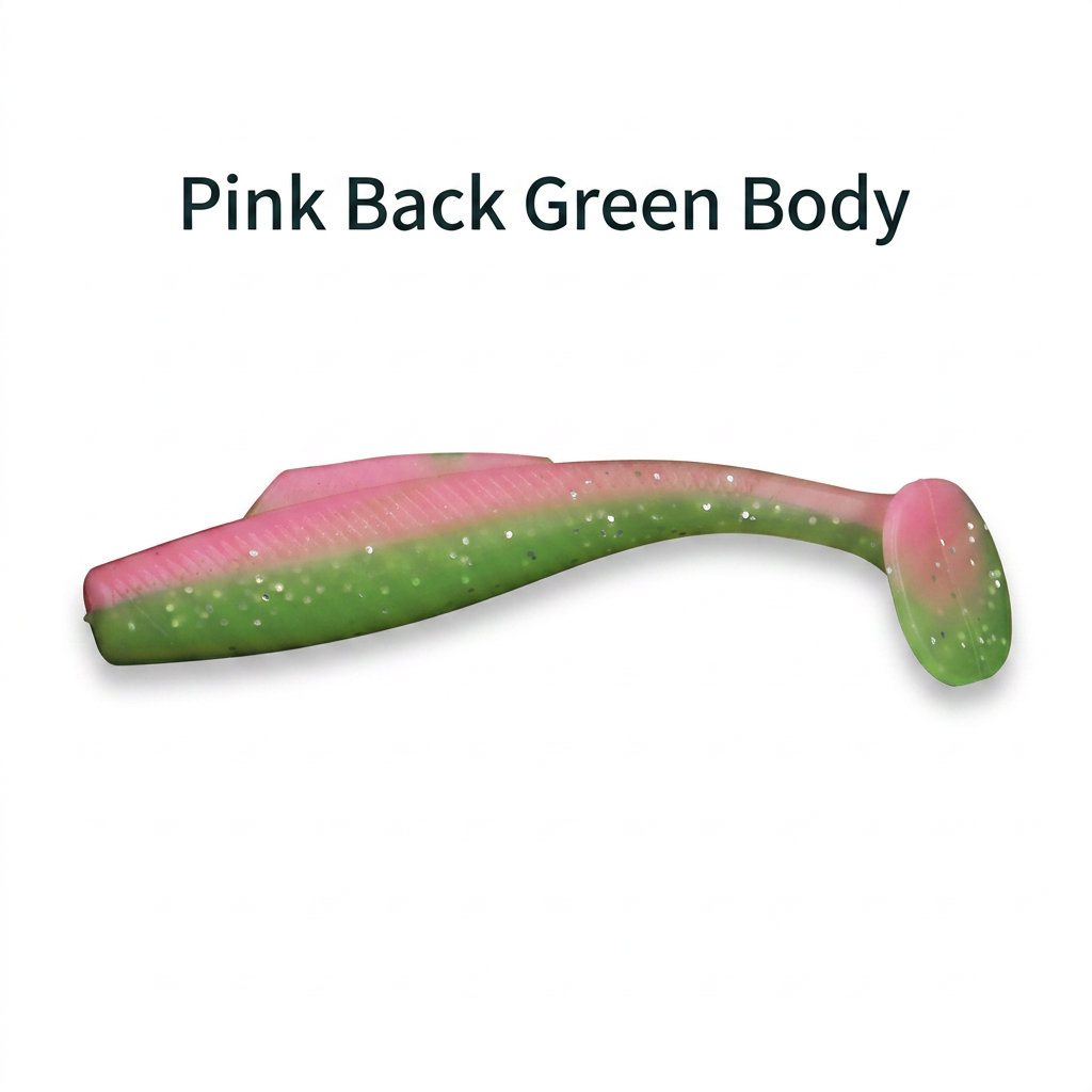 Espalda Rosa Cuerpo Verde