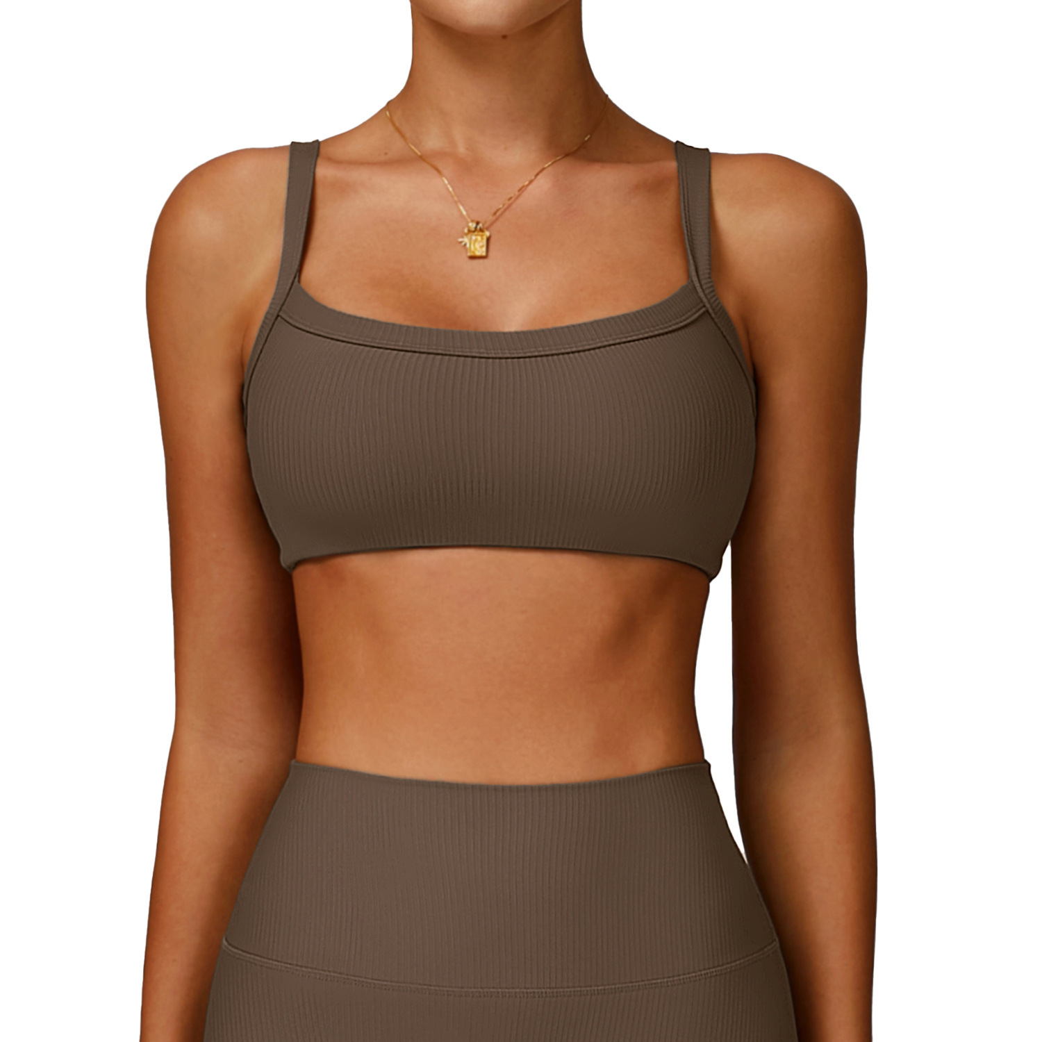 Brown bra