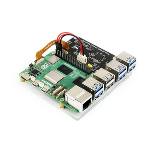Aismartlink PCIeから4-Ch USB3.2 Gen1ボード (C) ラズベリーパイ5用、最大5Gbpsの伝送速度、ドライバーフリー、プラグアンドプレイ - Product Image 3