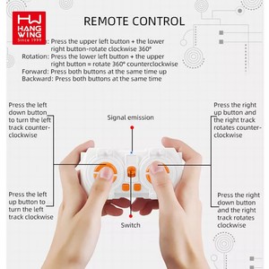 Multifunctional 467PCS DIY 2.4GHz Remote Control <strong>Building</strong> Blocks <strong>Robot</strong> with Mobile App Intelligence Educational Toy for Children - Product Image 3