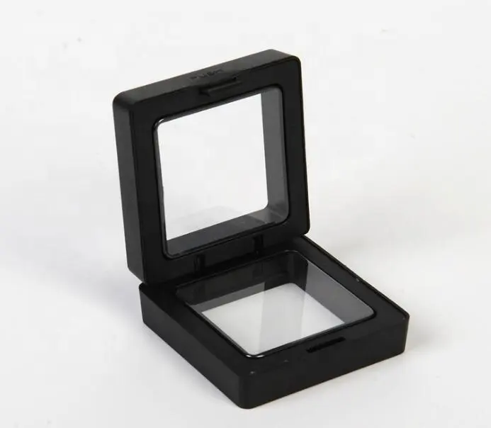 wholesale Various size plastic 3D Floating Frame display holder