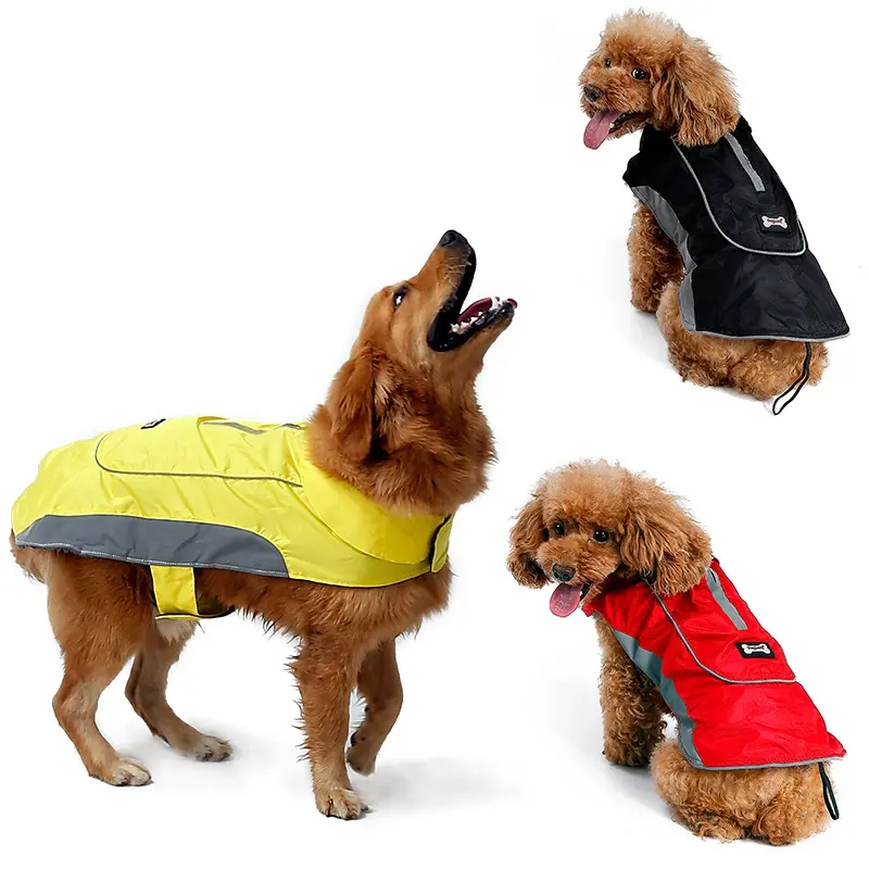 थोक फैशन खेल पालतू कुत्ते कपड़े सर्दियों 6 रंग बड़े कुत्तों कोट