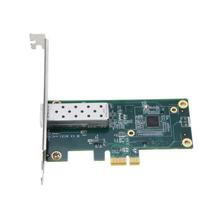 1000Mbps Base Pcie <strong>Network</strong> Card Intel I210AS NIC Gigabit Single Optical Port <strong>Network</strong> Adapter Cards for Server - Product Image 2