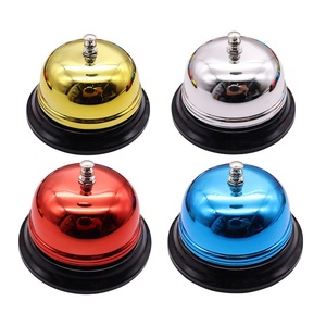 Bộ đồ ăn Thiết kế bảng chuông hoàn thành kim loại sử dụng văn phòng bàn nhà bếp khách sạn Tabletop không dây servant gọi chuông - Product Image 2